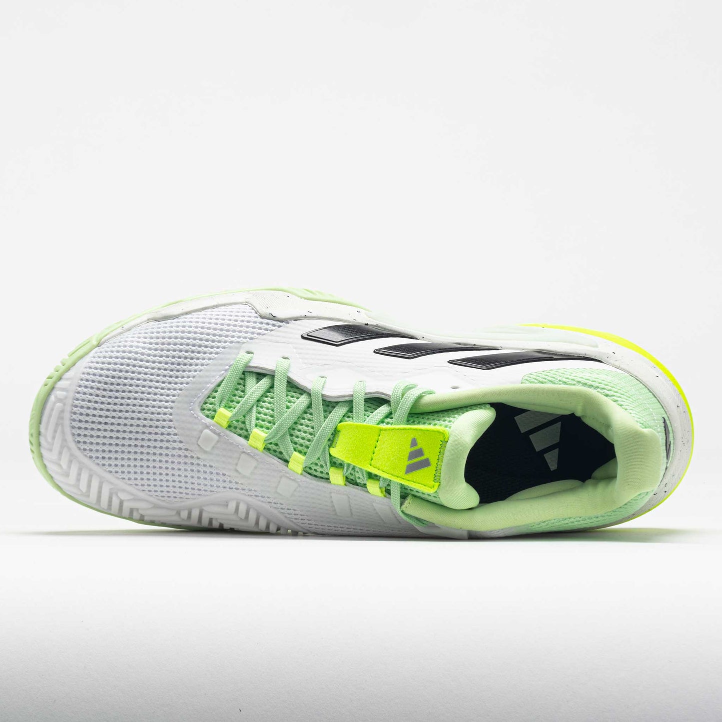 adidas Barricade 13 Men's White/Core Black/Semi-Green Spark