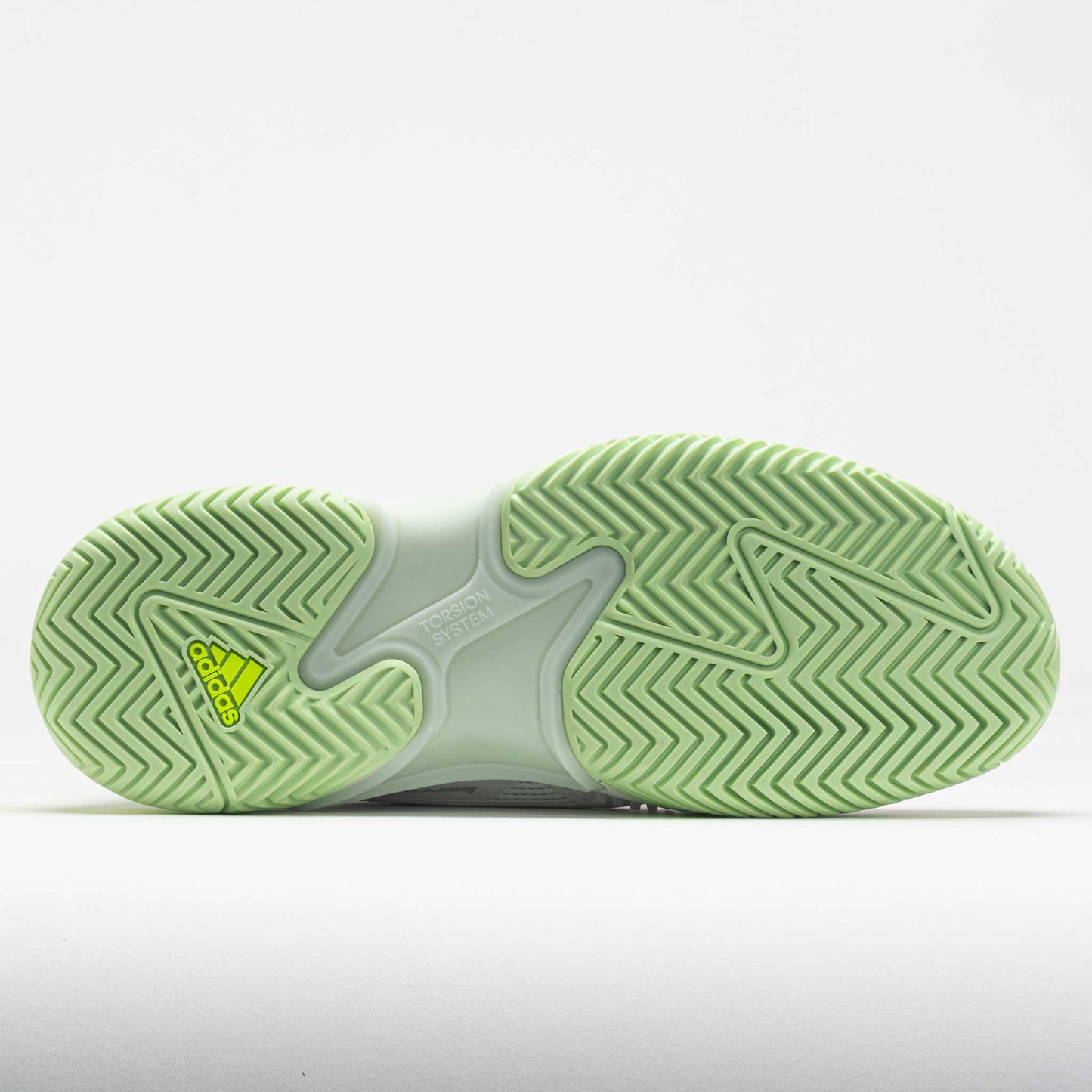 adidas Barricade 13 Men's White/Core Black/Semi-Green Spark
